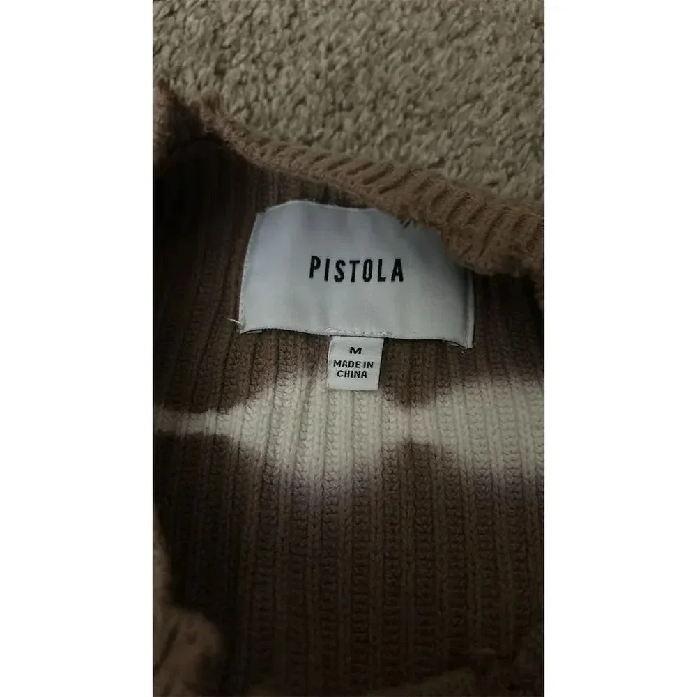 Pistola Women's M Brown Tie-Dye Crew Neck Pullover Sweater Casual Knit
121 - Picture 4 of 7